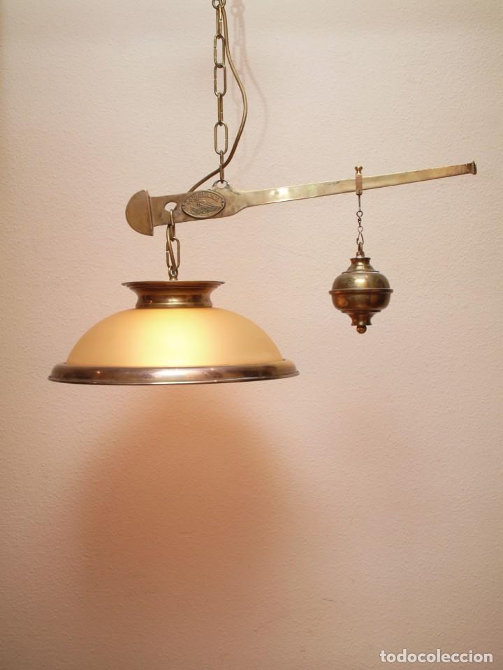 Antig&uuml;edades: Lampara Louisiane - Foto 17