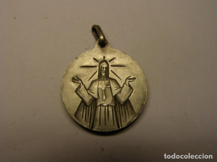 Antig&uuml;edades: Medalla religiosa de la Virgen del Pilar. - Foto 2