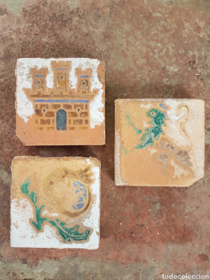 Antig&uuml;edades: Lote 3 olambrillas Triana - Foto 1
