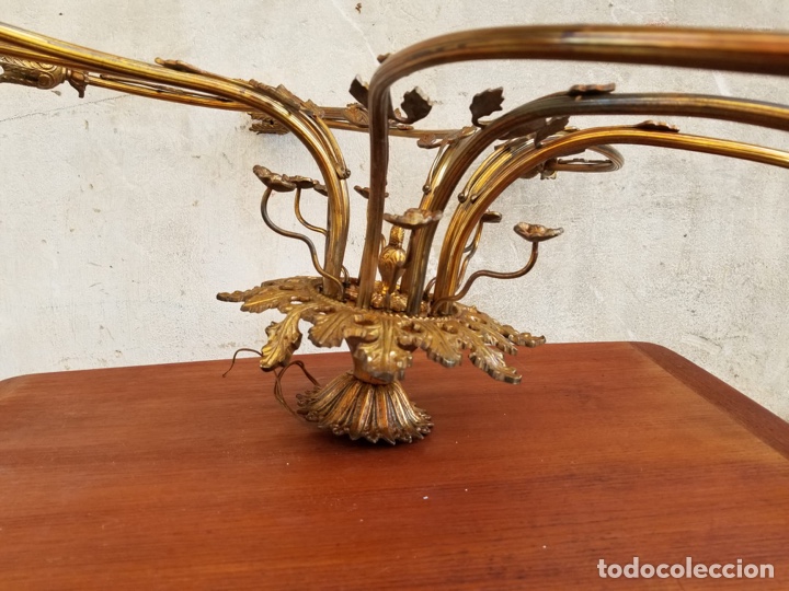 Antig&uuml;edades: L&aacute;mpara vintage antigua - Foto 5
