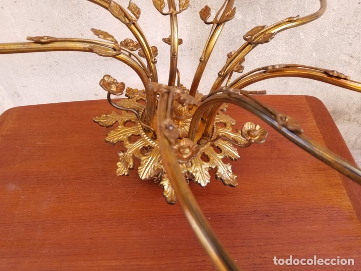 Antig&uuml;edades: L&aacute;mpara vintage antigua - Foto 7