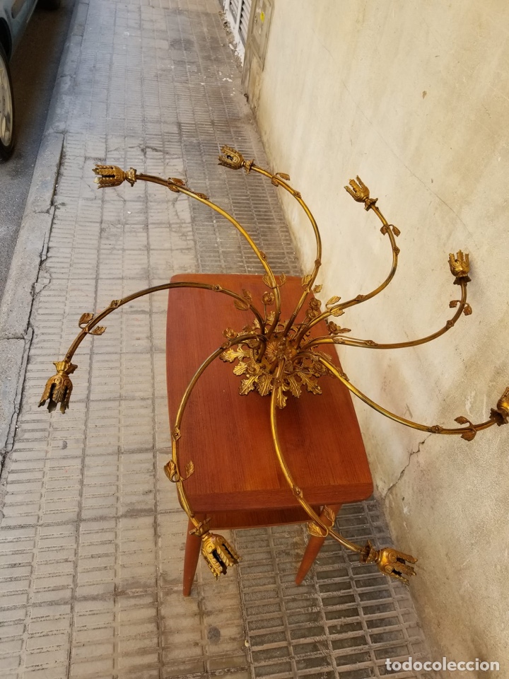 Antig&uuml;edades: L&aacute;mpara vintage antigua - Foto 1