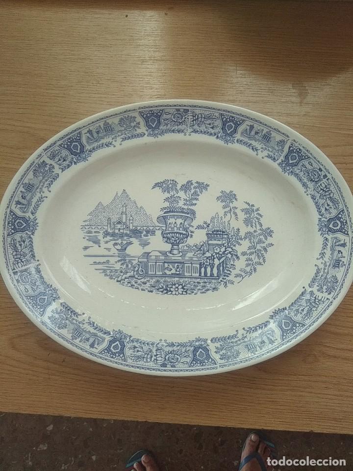 Antig&uuml;edades: Plato de vargas de Sevilla - Foto 1