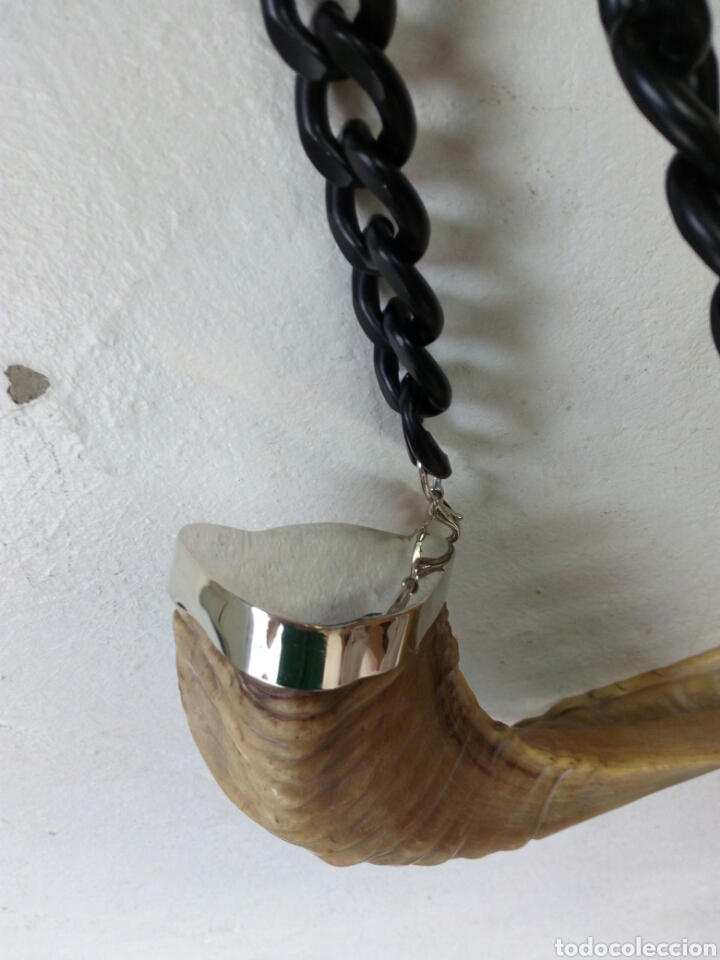Antig&uuml;edades: Cuerno carnero decoracion - Foto 4