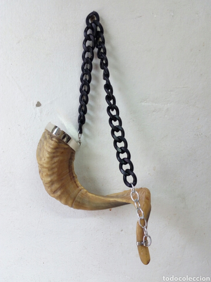 Antig&uuml;edades: Cuerno carnero decoracion - Foto 1