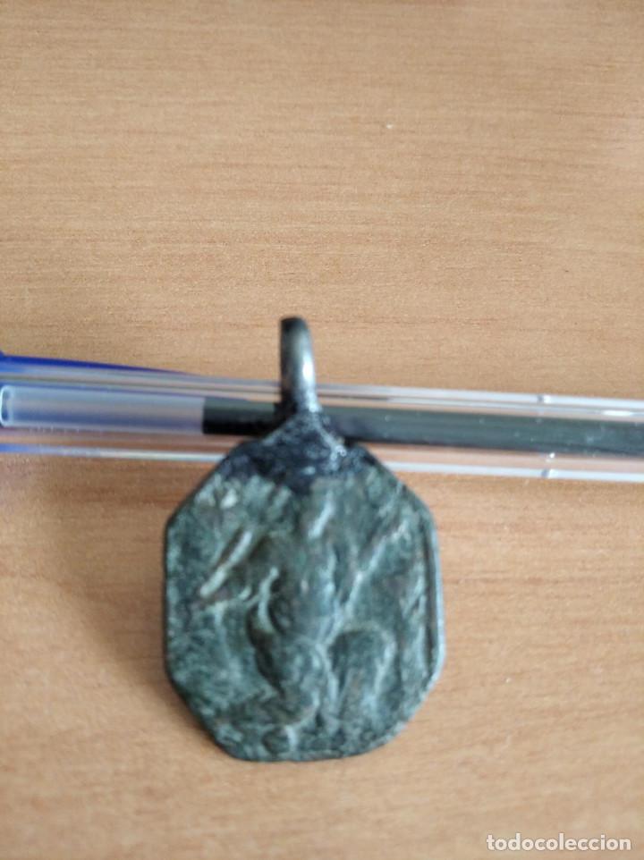 Antig&uuml;edades: mon 1459 medalla ovalada Virgen  y Cristo - Foto 7