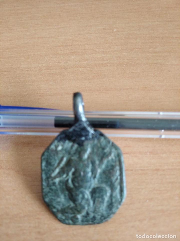 Antig&uuml;edades: mon 1459 medalla ovalada Virgen  y Cristo - Foto 8