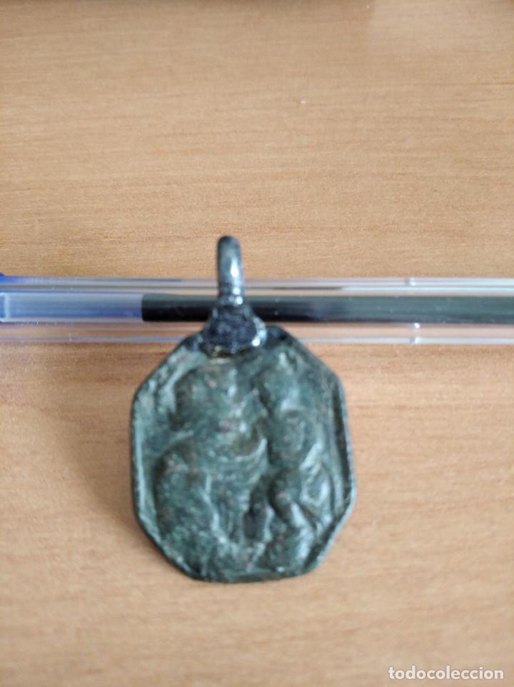 Antig&uuml;edades: mon 1459 medalla ovalada Virgen  y Cristo - Foto 10