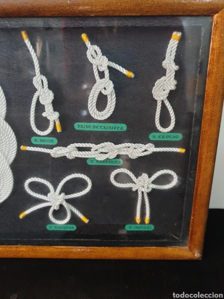 Antig&uuml;edades: Cuadro nudos marineros - Foto 2