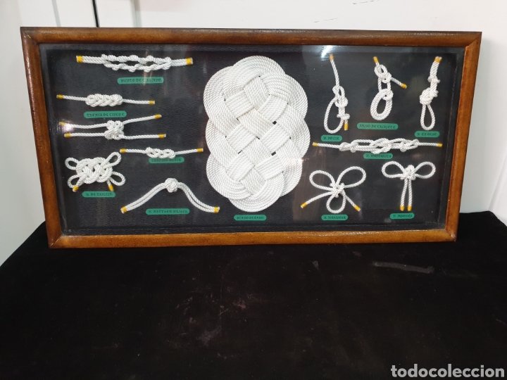 Antig&uuml;edades: Cuadro nudos marineros - Foto 1