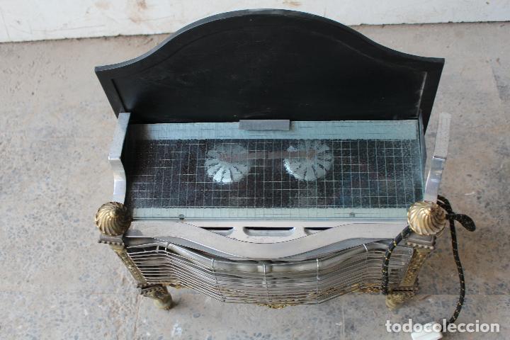 Antig&uuml;edades: ESTUFA-CHIMENEA ELECTRICA - Foto 2