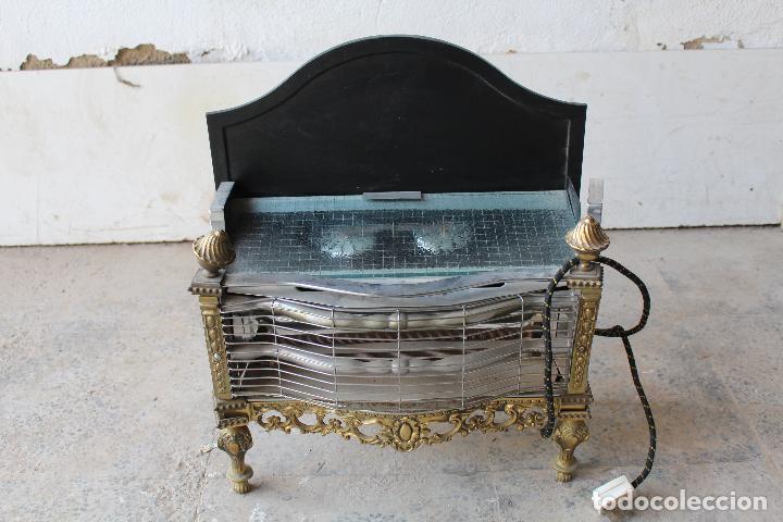 Antig&uuml;edades: ESTUFA-CHIMENEA ELECTRICA - Foto 1