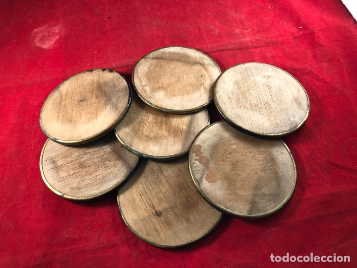 Antig&uuml;edades: Lote de posavasos antiguos - Foto 2