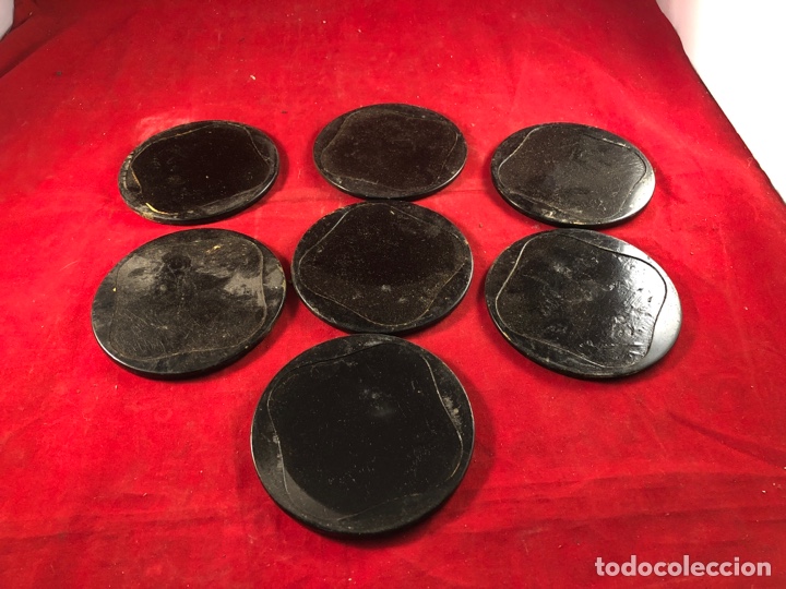 Antig&uuml;edades: Lote de posavasos antiguos - Foto 1