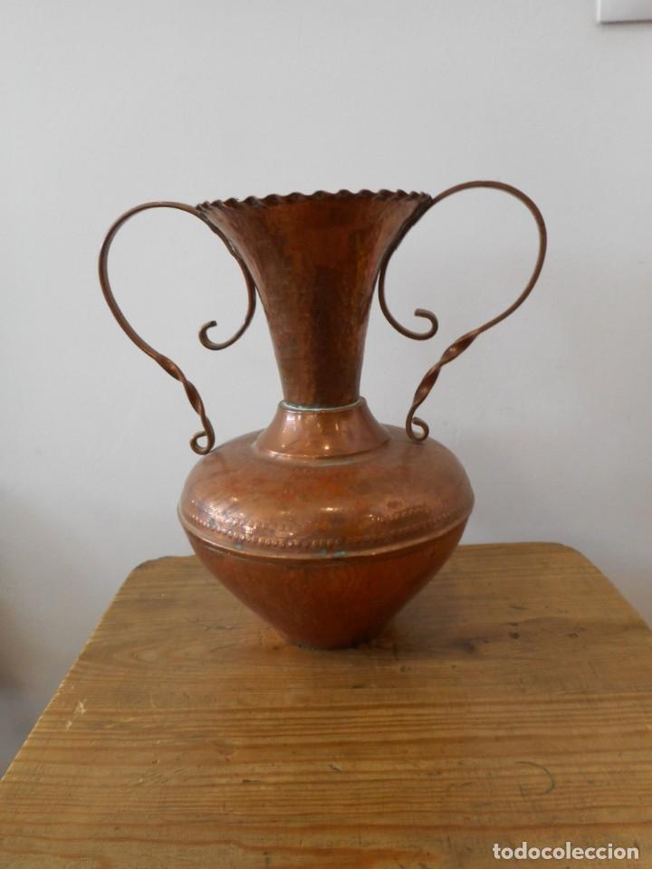 Antig&uuml;edades: Jarr&oacute;n de cobre - Foto 1