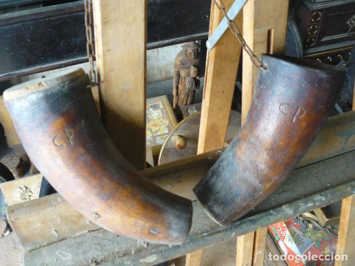 Antig&uuml;edades: COLODRA CUERNA PASTORIL S. XIX - Foto 1