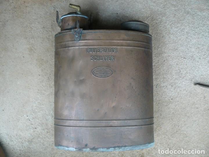 Antig&uuml;edades: FUMIGADORA MANUAL PARA SULFATAR ., MARCA SCHLAYER - Foto 3