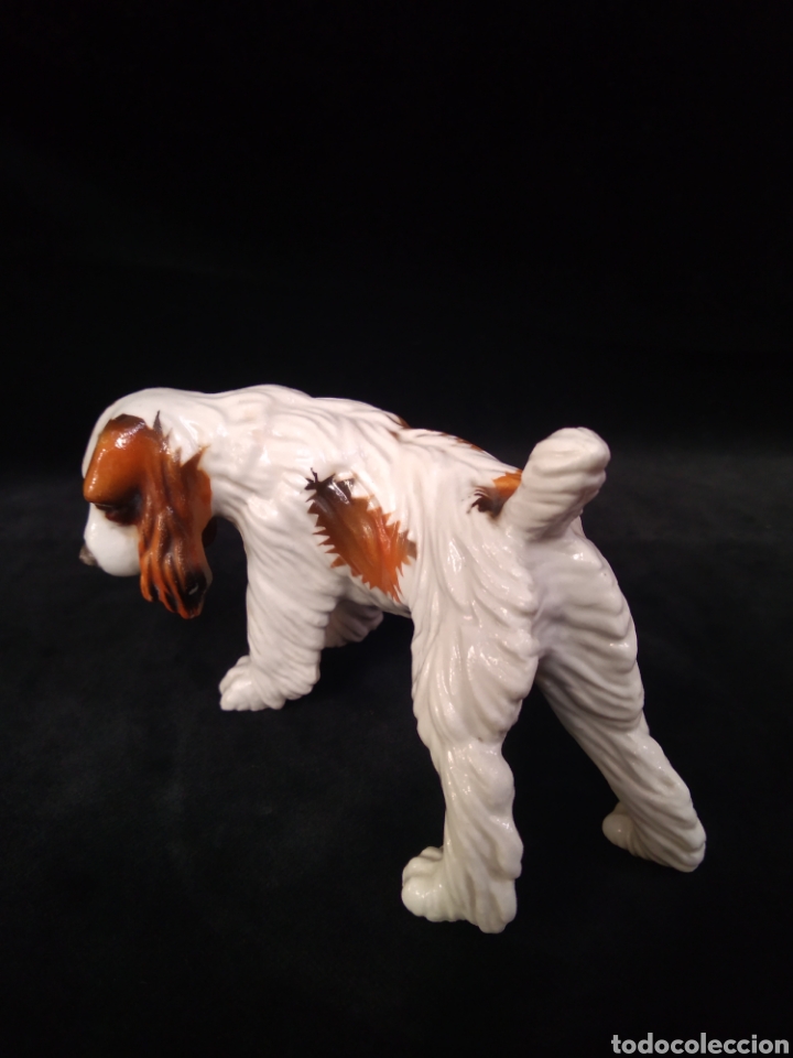 Antig&uuml;edades: Perrito de porcelana - Foto 4