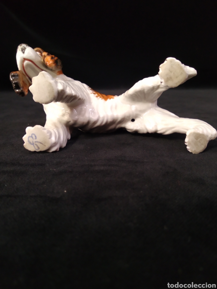 Antig&uuml;edades: Perrito de porcelana - Foto 6