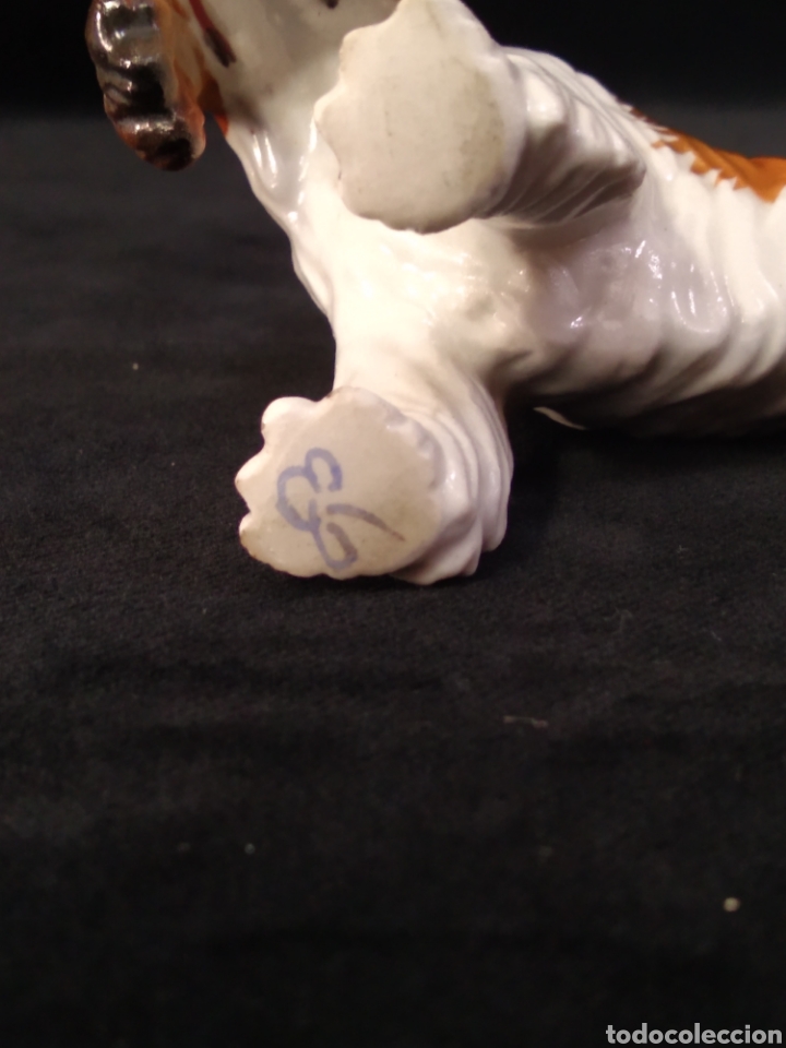 Antig&uuml;edades: Perrito de porcelana - Foto 7