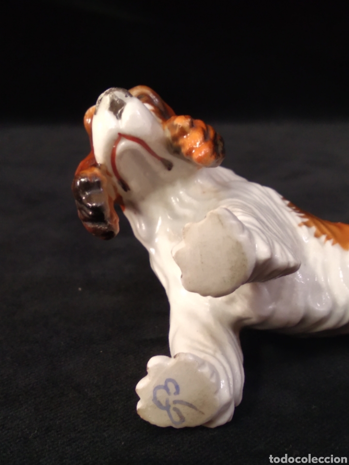 Antig&uuml;edades: Perrito de porcelana - Foto 8