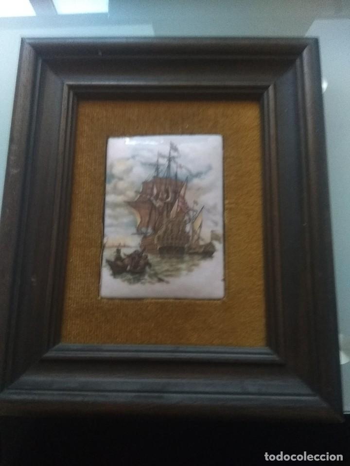 Antig&uuml;edades: Cuadro en ceramica - Foto 2