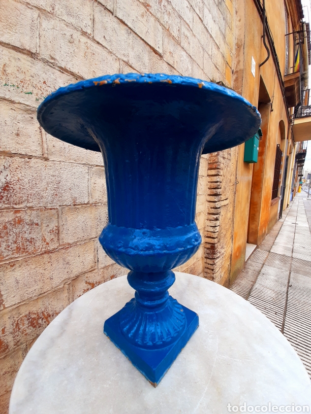 Antig&uuml;edades: Copa - macetero - jardinera antigua francesa - Foto 7
