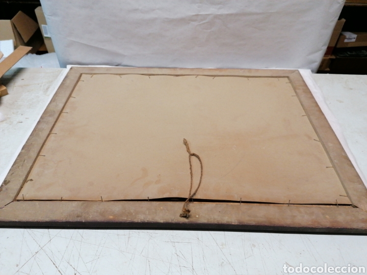 Antig&uuml;edades: L&aacute;mina papel con Marco - Foto 7