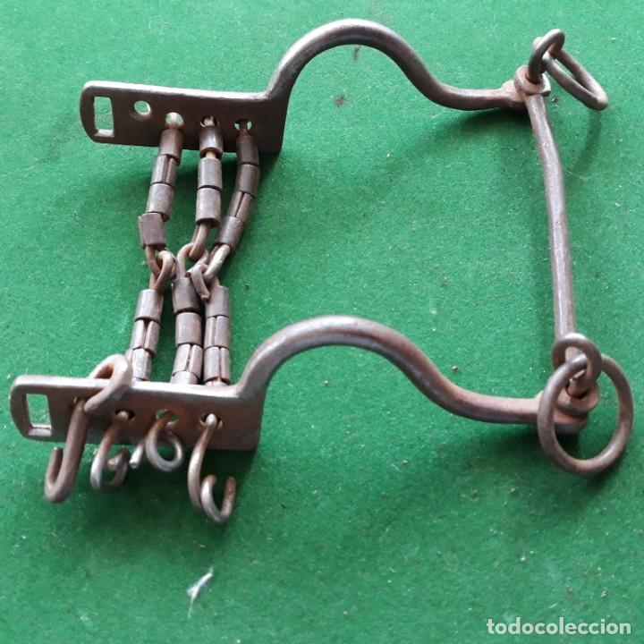 Antig&uuml;edades: Antiguo bocado de hierro para caballo. - Foto 3
