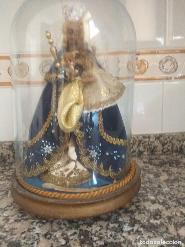 Antig&uuml;edades: Fanal con virgen - Foto 1