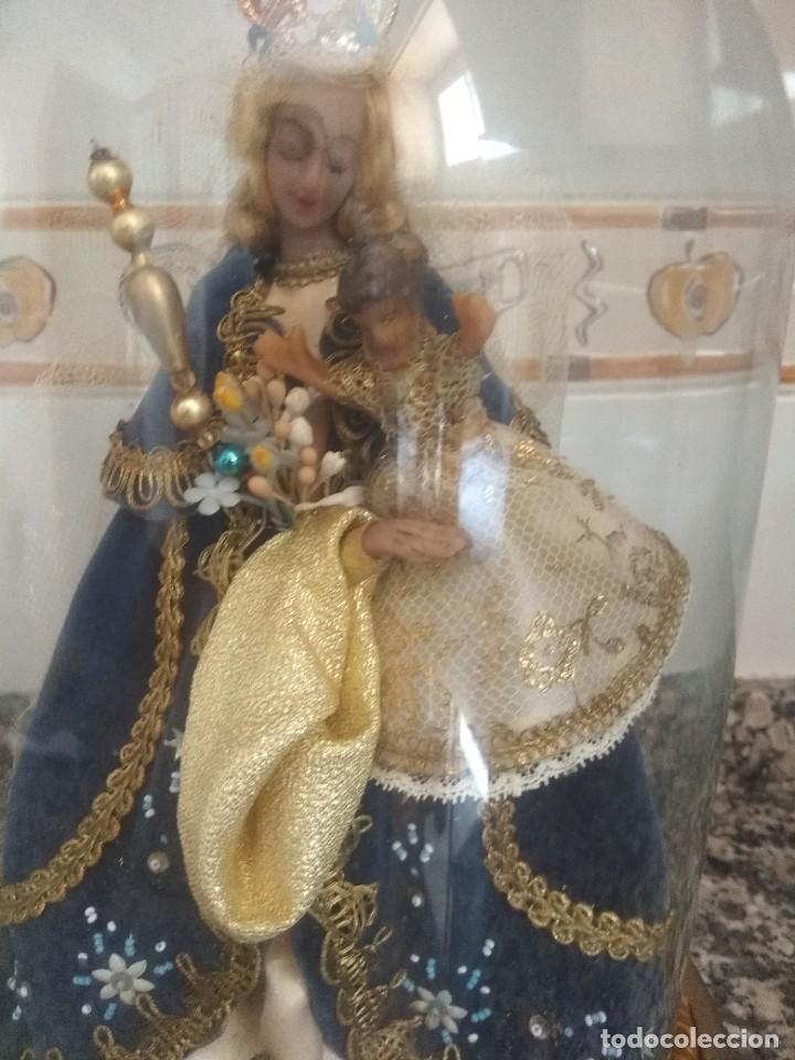Antig&uuml;edades: Fanal con virgen - Foto 2