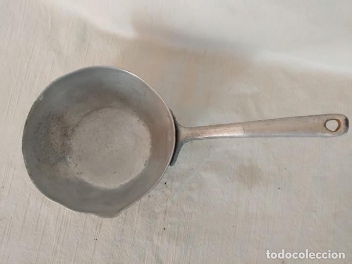 Antig&uuml;edades: PEQUE&Ntilde;O CAZO ALUMINIO - *R - Foto 2