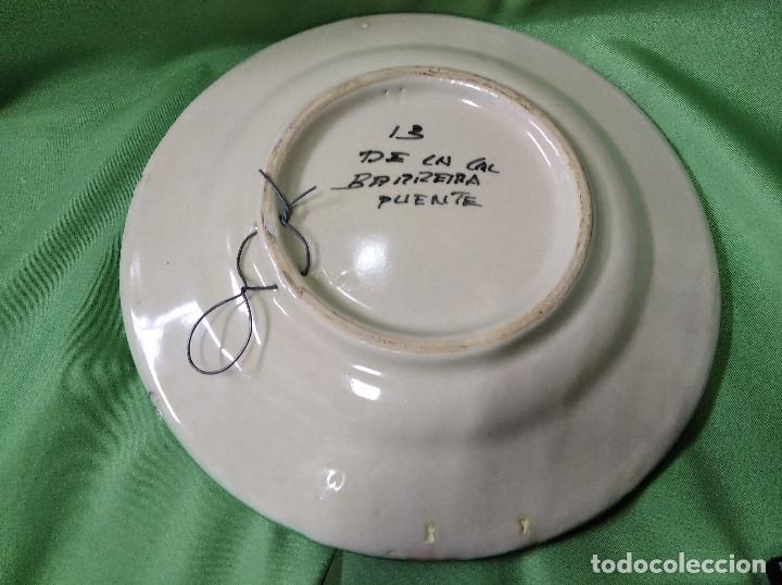 Antig&uuml;edades: Plato talavera - Foto 3