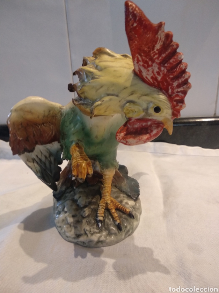 Antig&uuml;edades: Gallo capodimonte Mollica - Foto 3
