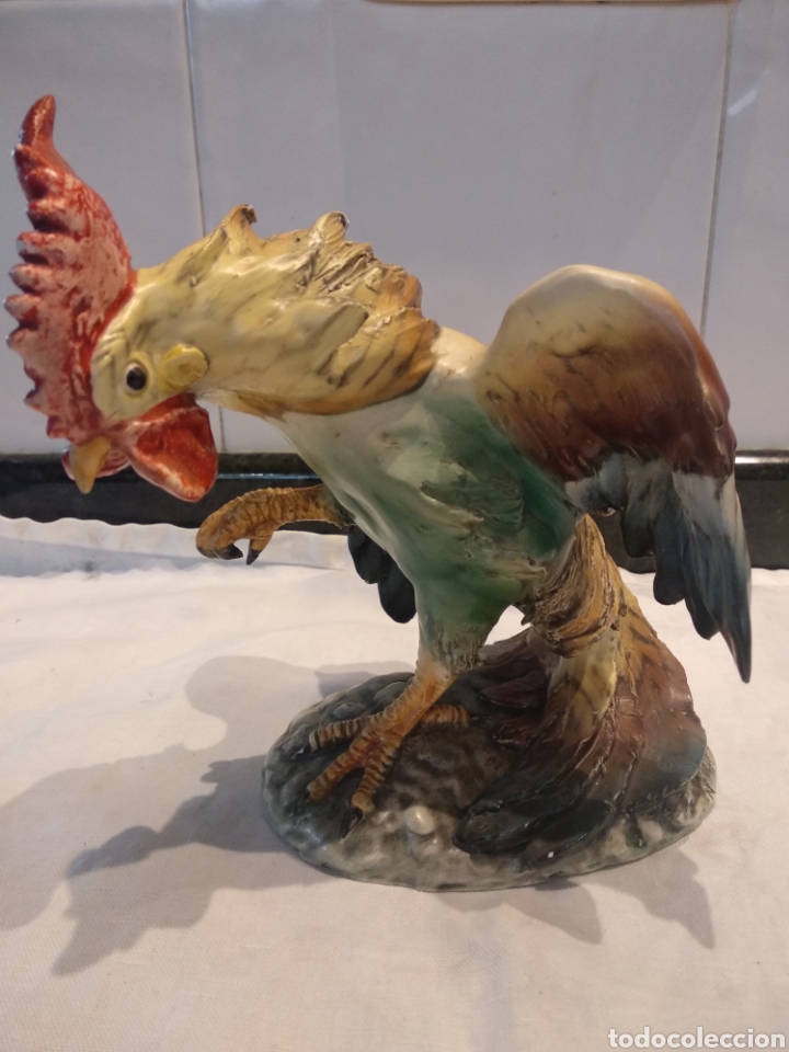 Antig&uuml;edades: Gallo capodimonte Mollica - Foto 1