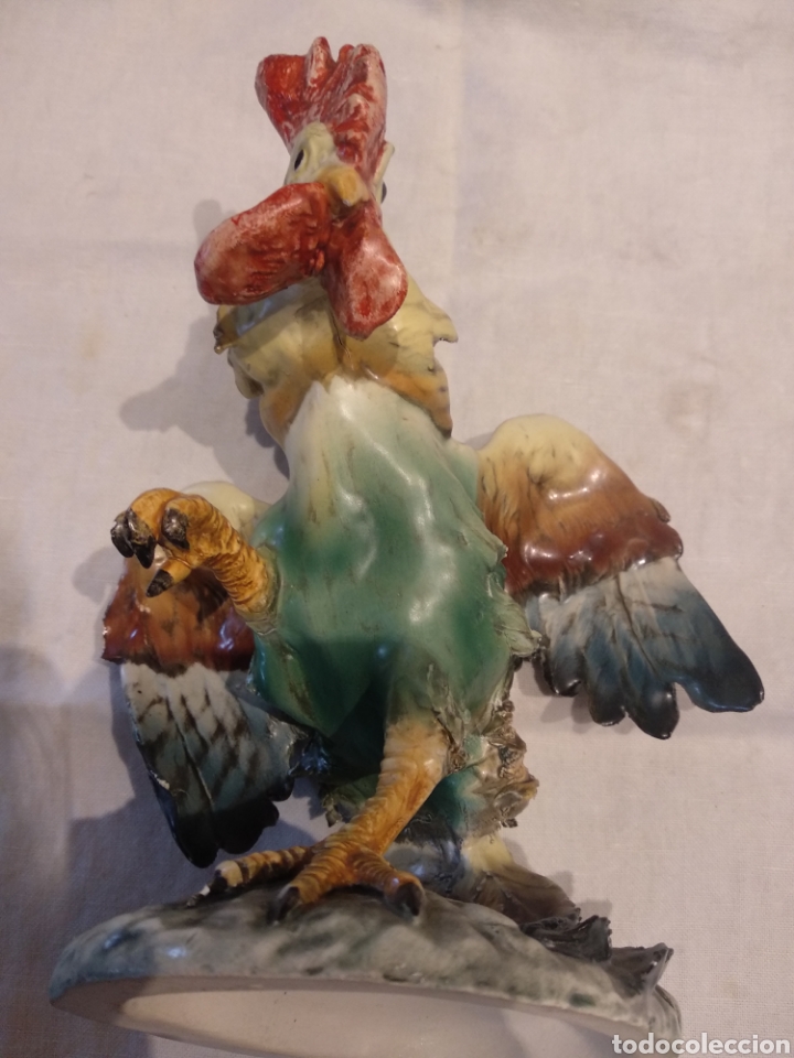 Antig&uuml;edades: Gallo capodimonte Mollica - Foto 5