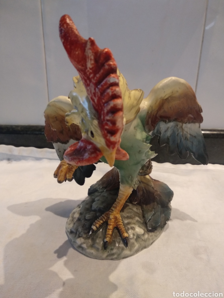Antig&uuml;edades: Gallo capodimonte Mollica - Foto 7