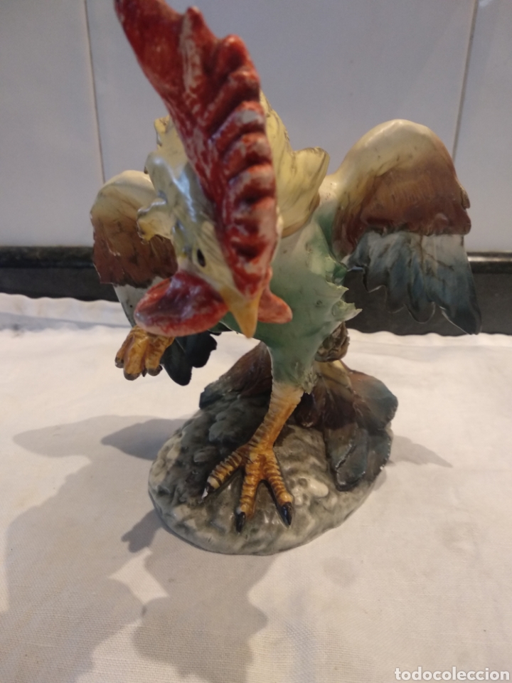 Antig&uuml;edades: Gallo capodimonte Mollica - Foto 2