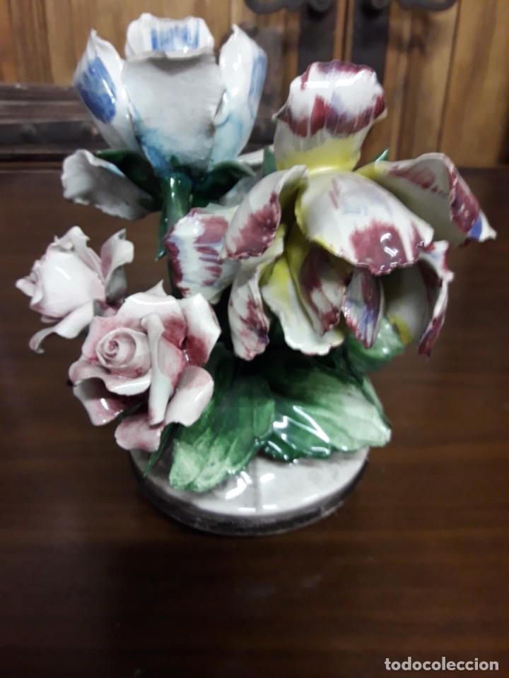 Antig&uuml;edades: Florero de ceramica - Foto 3