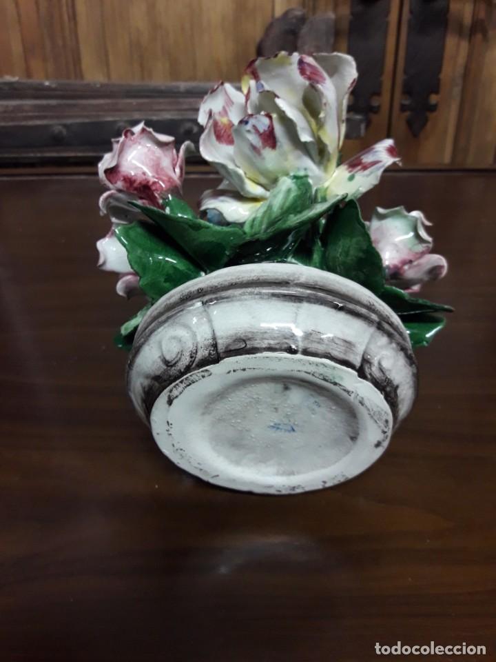 Antig&uuml;edades: Florero de ceramica - Foto 4
