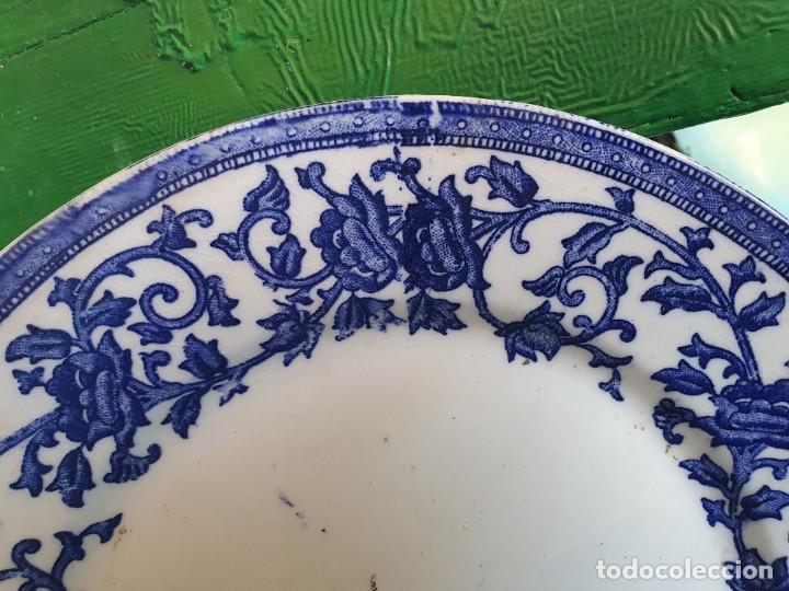 Antig&uuml;edades: Plato de cartuja - Foto 2