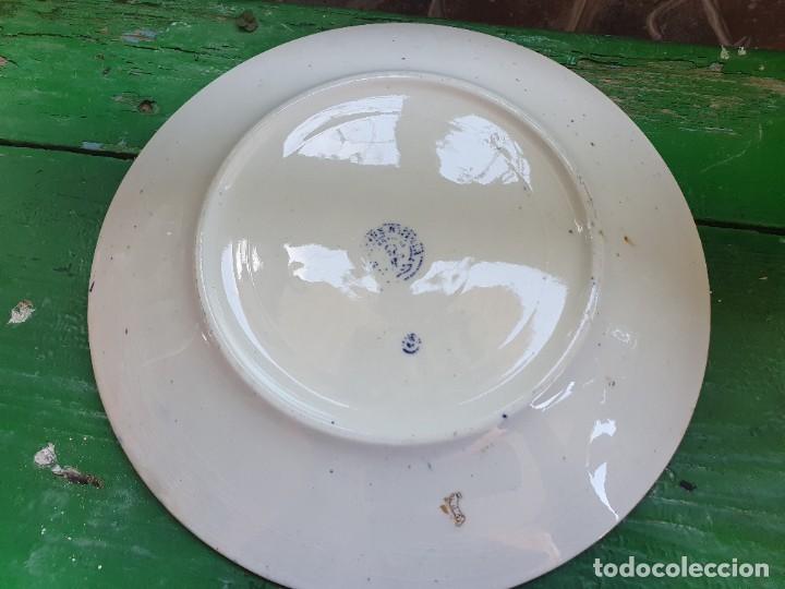 Antig&uuml;edades: Plato de cartuja - Foto 3