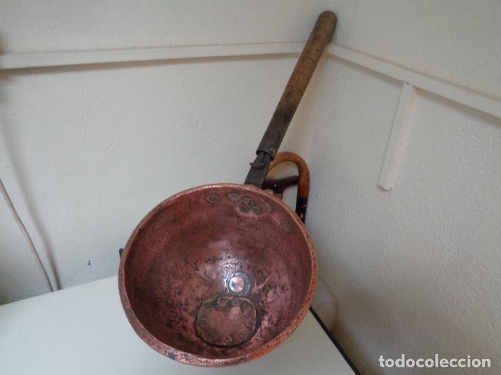 Antig&uuml;edades: cazo de cobre - Foto 3