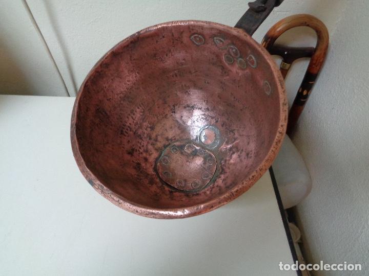 Antig&uuml;edades: cazo de cobre - Foto 4