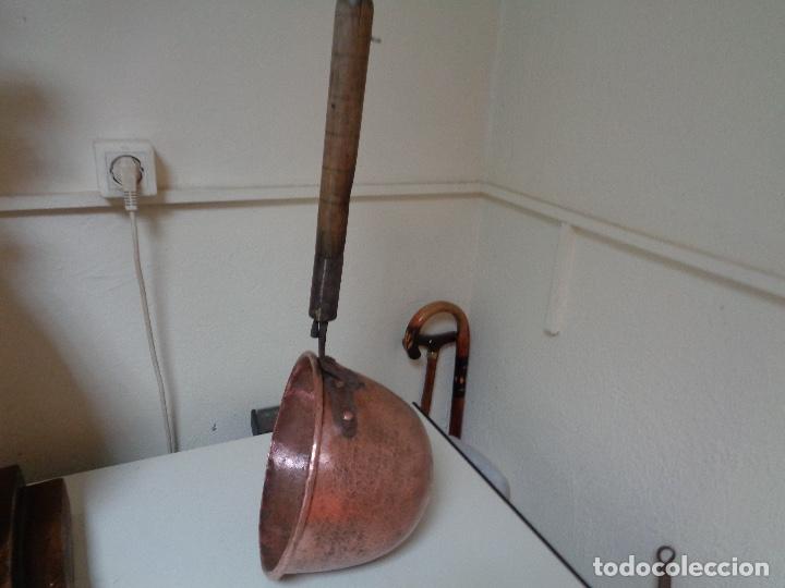 Antig&uuml;edades: cazo de cobre - Foto 5
