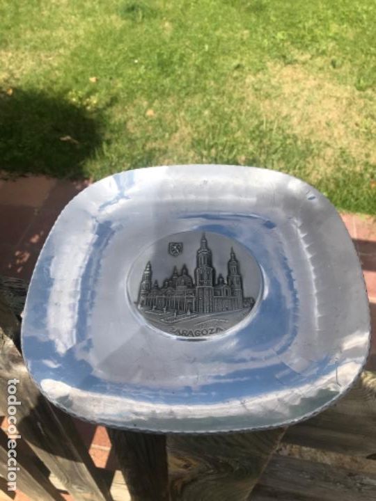 Antig&uuml;edades: Plato Zaragoza, Imbel - Foto 1