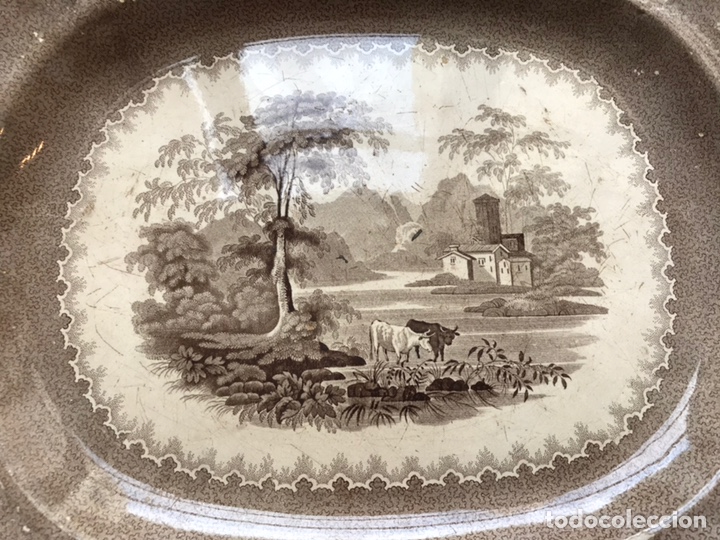 Antig&uuml;edades: Gran bandeja antigua - Foto 2