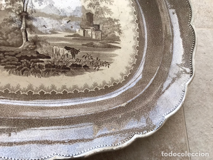 Antig&uuml;edades: Gran bandeja antigua - Foto 7
