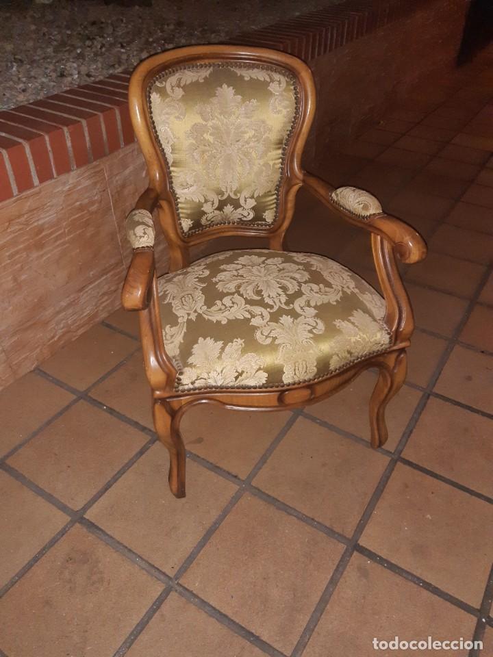Antig&uuml;edades: sillon estilo luis xv - Foto 1