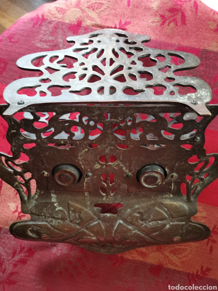 Antig&uuml;edades: ESCRIBANIA bronce modernista - Foto 4